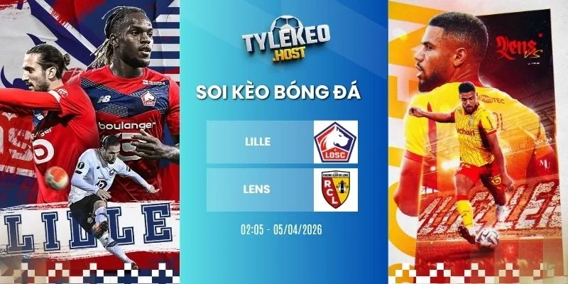 Tỷ lệ kèo nhà cái Lille vs Lens - Ligue 1, 05/04/2025